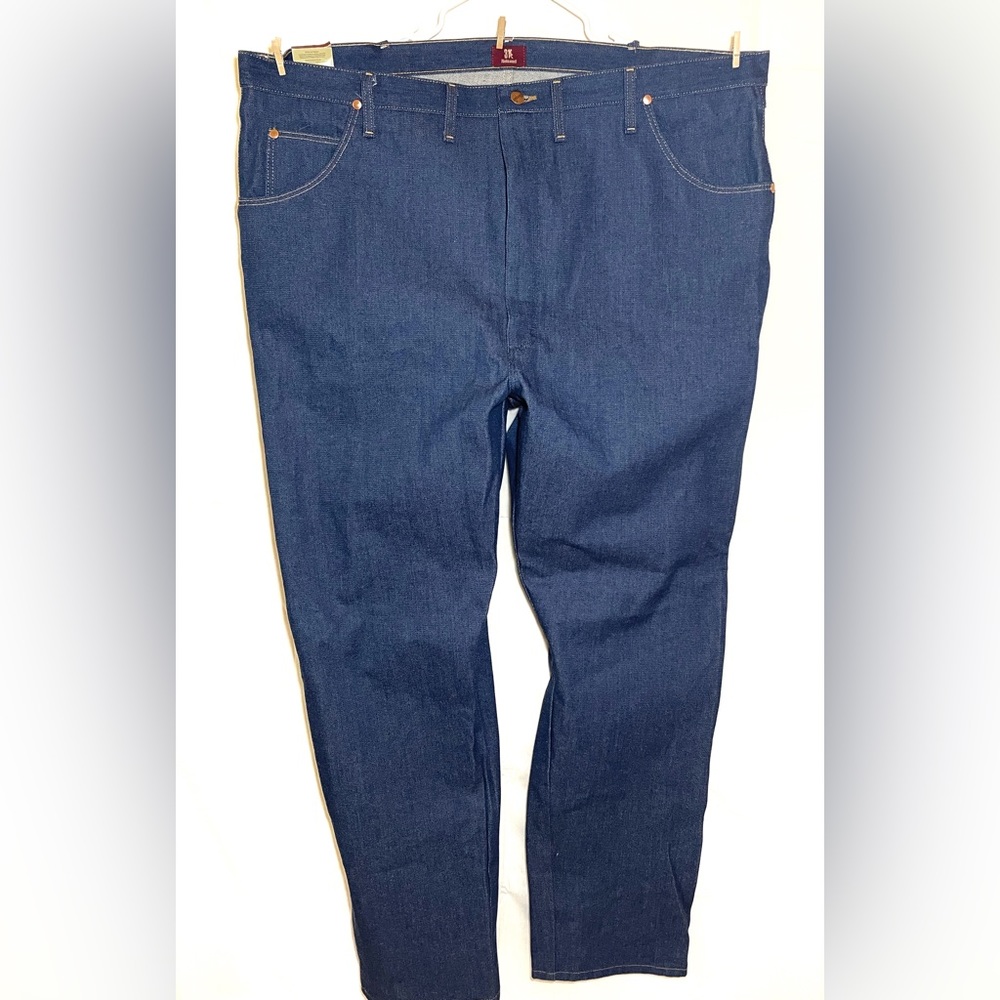 New Mens Wrangler 3k Relaxed Fit Over Boots Jean 46x34
